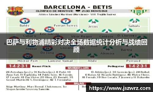 巴萨与利物浦精彩对决全场数据统计分析与战绩回顾